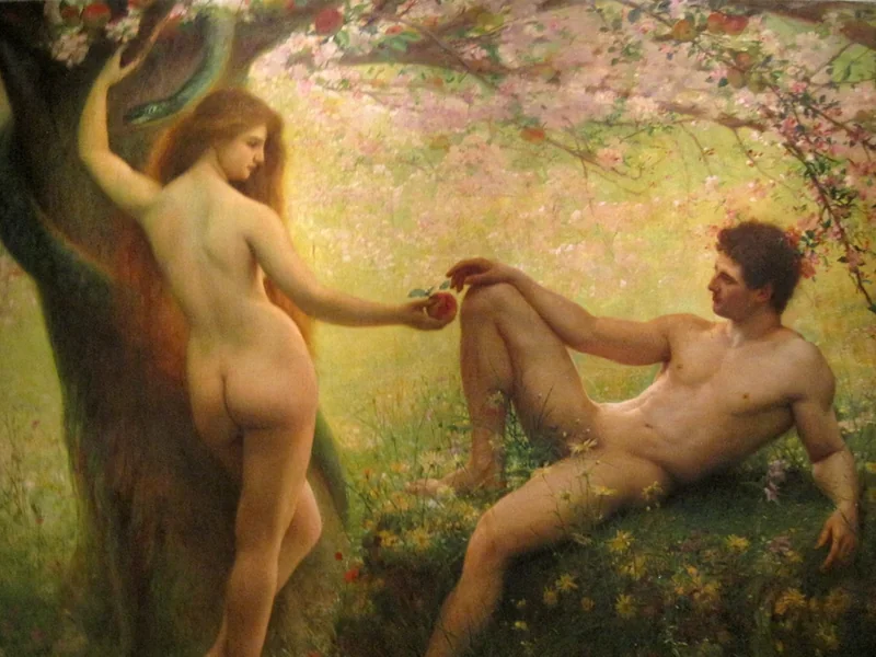 1852-Gustave Courtois - Adamo ed Eva - Musée des beaux-arts et d'archéologie de Besançona